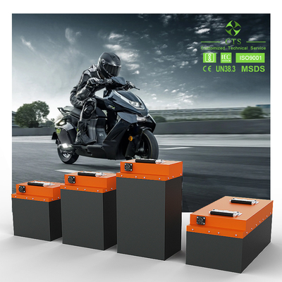 Customized Long Cycle Life 72v 60v E-scooter Expandable Power Lithium Battery with CE MSDS